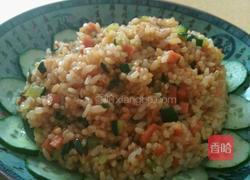 酱油炒饭的做法图解4