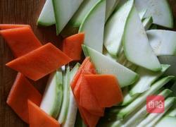 角瓜肉片的做法图解1