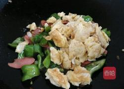 尖椒火腿炒鸡蛋的做法图解10