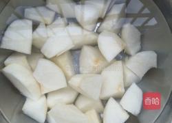 雪梨绿豆饮的做法图解3