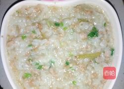 冬瓜瘦肉粥的做法图解6