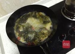 酸菜豆腐鱼的做法图解2