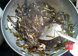 海带炒肉丝的做法图解9