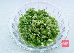 酱青椒的做法图解1