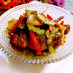 苦瓜回锅肉的做法[图]