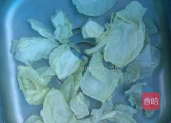 白菜焖饭的做法图解3