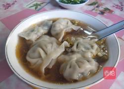 酸汤饺子的做法图解5
