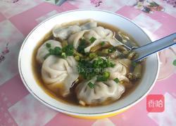 酸汤饺子的做法图解6