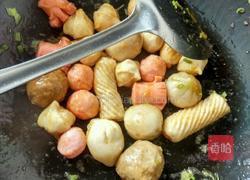 炒丸子的做法图解4