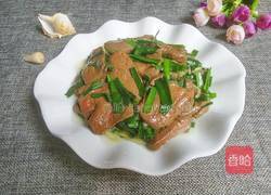 炒猪血的做法图解8