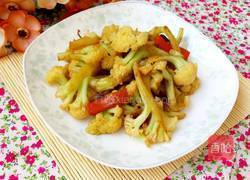 干煸菜花的做法图解7