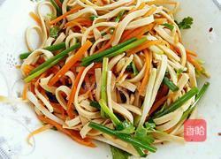 香葱拌干豆腐卷的做法图解12