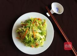 凉拌苦菊的做法图解4