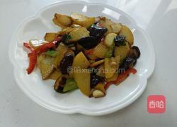 土豆烧香菇的做法图解7