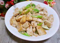 虾酱炒豆腐