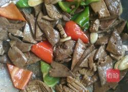 肝腰合炒的做法图解3