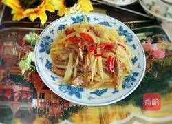 土豆炒猪肉的做法图解9