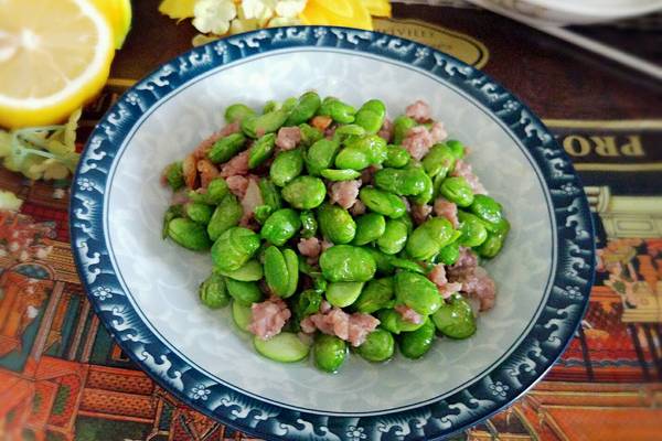 烂肉青豆的精选做法