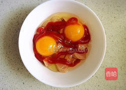 奶酪焗香肠鸡蛋糕的做法图解3