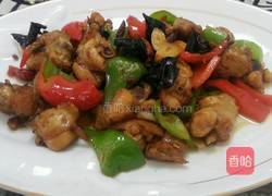 青椒炒鸡块的做法图解7