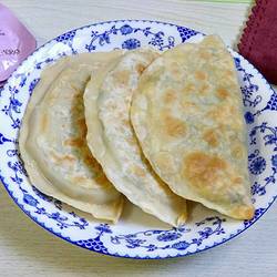 韭菜虾仁鸡蛋哈饼的做法[图]
