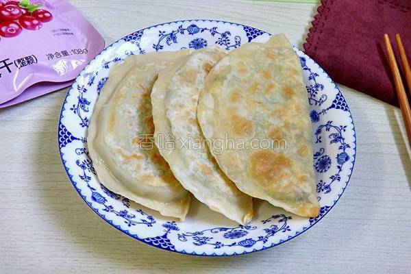 韭菜虾仁鸡蛋哈饼