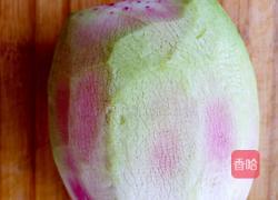 糖醋心里美萝卜的做法图解1