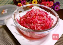 糖醋心里美萝卜的做法图解7