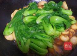 椒油口蘑小油菜的做法图解13