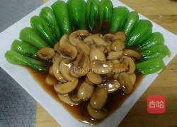 椒油口蘑小油菜的做法图解14