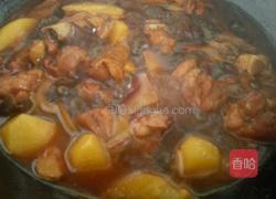 土豆炖鸡肉的做法图解8