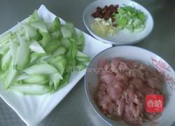 佛手瓜炒肉片的做法图解2