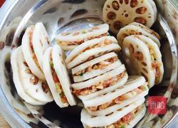 香煎酿藕的做法图解5