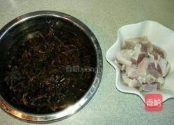 缸豆干红烧肉的做法图解2