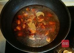 缸豆干红烧肉的做法图解6