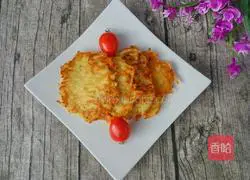 Illustration of how to make potato pancakes 9