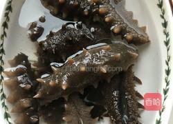 大葱烧海参的做法图解1