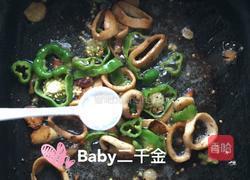 香辣鱿鱼圈 的做法图解8