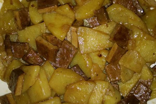 土豆炒香干的精选做法