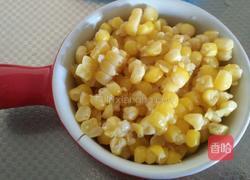 奶酪玉米的做法图解2