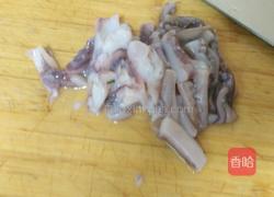 韭菜鱿鱼的做法图解1
