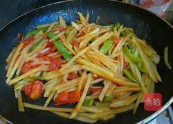番茄土豆丝的做法图解6