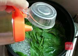 枸杞叶猪肝汤的做法图解7