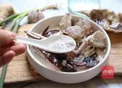 梭子蟹炒年糕的做法图解3