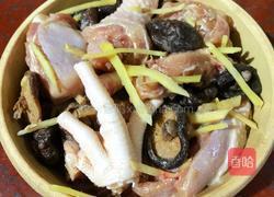 北菇蒸滑鸡的做法图解7