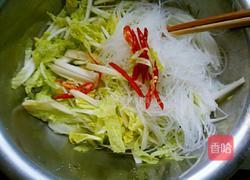 生拌娃娃菜的做法图解3