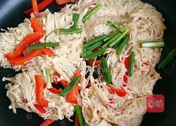 清炒金针菇的做法图解6