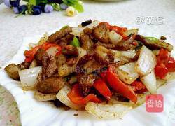 洋葱孜然羊肉的做法图解10
