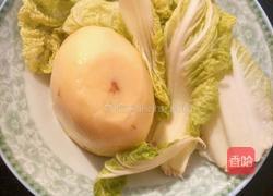 土豆熬小白菜的做法图解1
