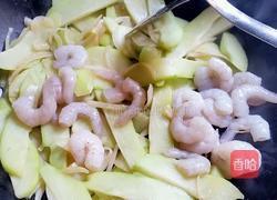 佛手瓜炒虾仁的做法图解8